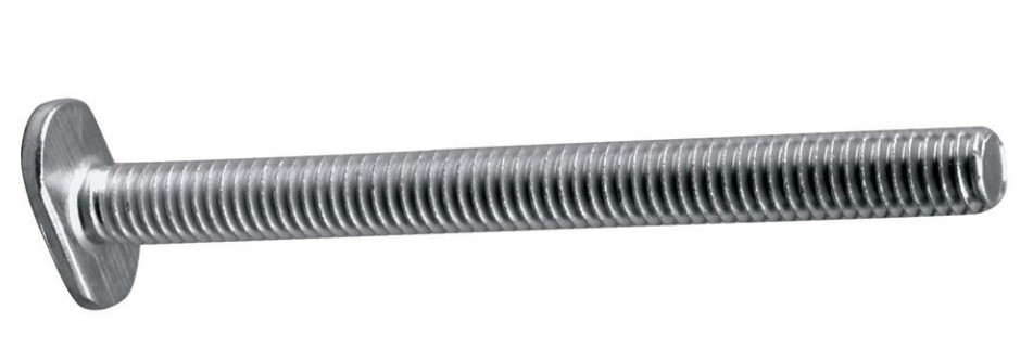 1/4" - 20 X 1 1/4" CLOSET BOLT / T-BOLT ZINC PLATED